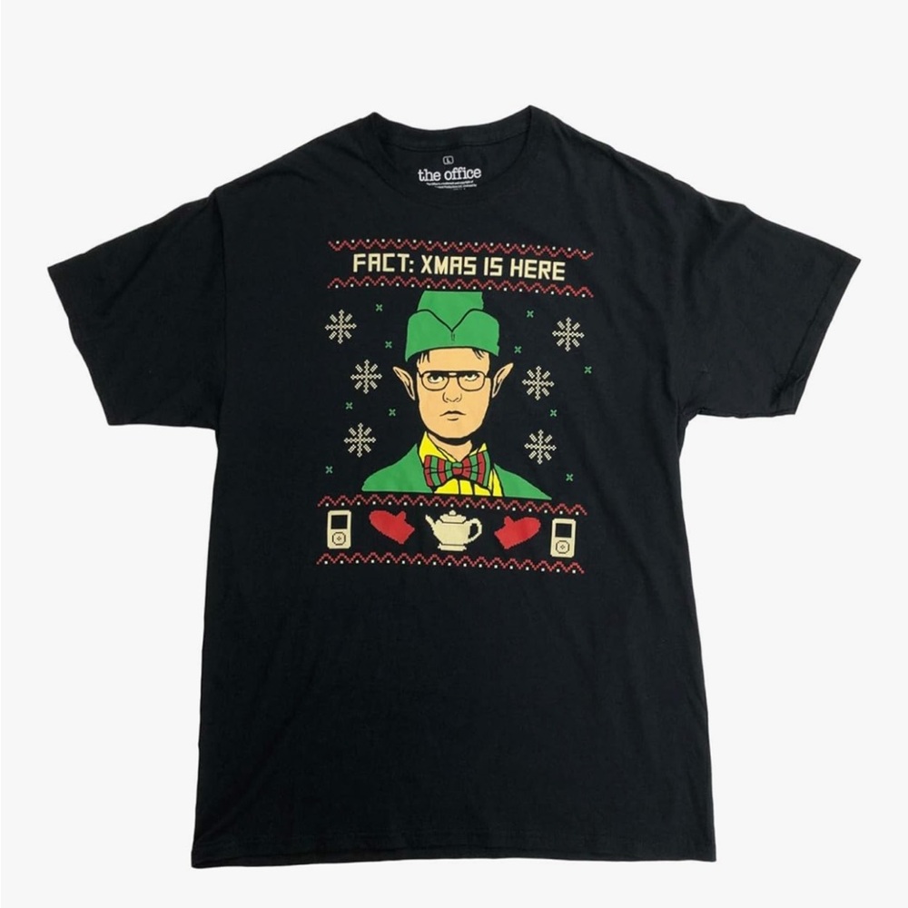 Fact chritmas is here the office shirt Dwight small shirt funny Christmas